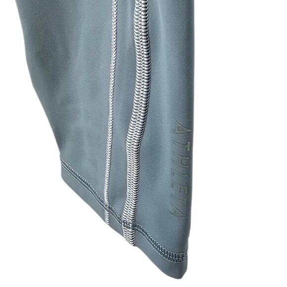 Athleta Rainier Evolve 7/8 Tight, Seafoam. Athletic, Leggings, Outdoor, Size M - Picture 4 of 10